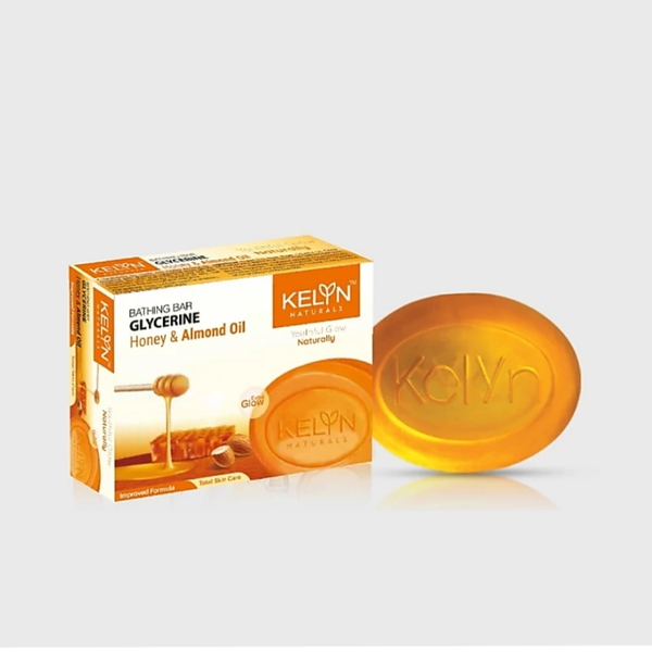 Kelyn Glycerine Honey & Almond  Soap  - 75g