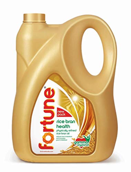 Fortune Rice Bran Oil - 5ltr (Jar)