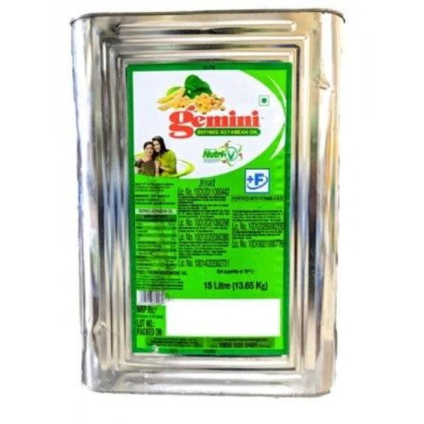 Gemini Soyabin Oil - 15Kg (Can)