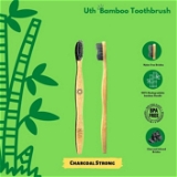 Uth Bamboo Toothbrush - 1pcs Pink Ultra Soft