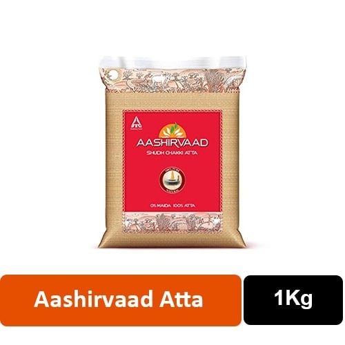 Aashirvaad Atta 1kg - 1Kg