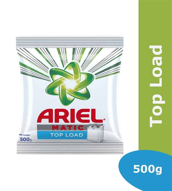 Ariel ariel matic detergent washing powder ? top load - 500g
