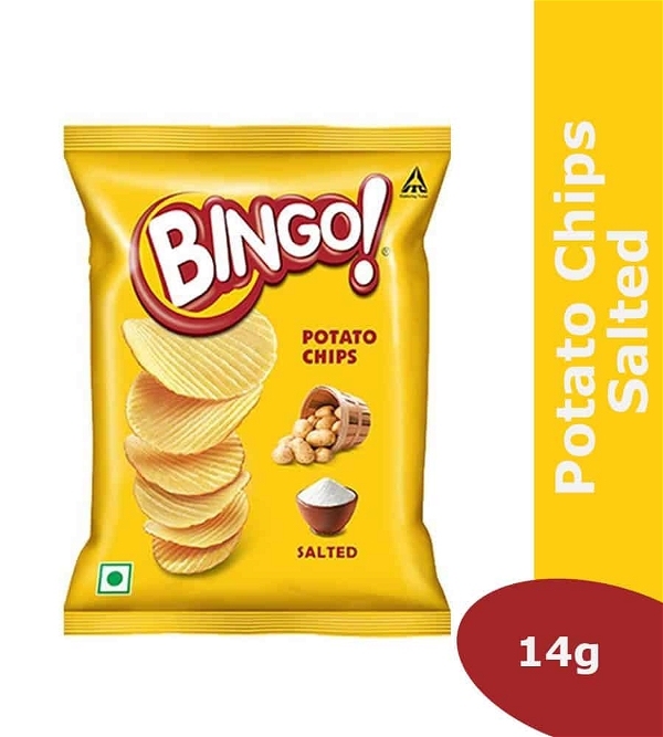 Bingo Potato Chips(Salted) - 14g