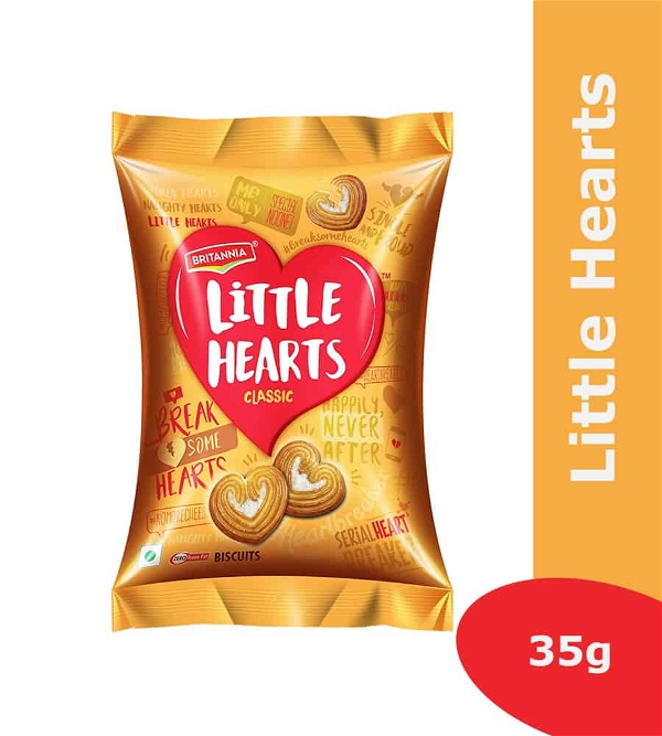 Britannia Little Hearts - 35g