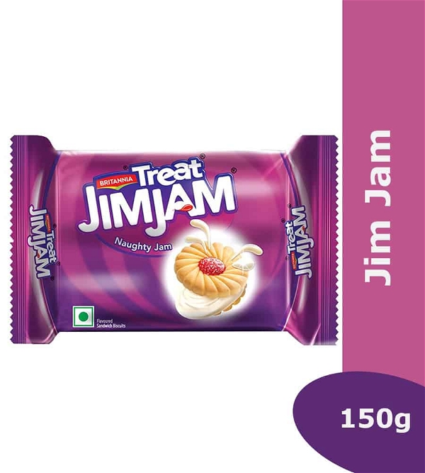 Britannia Treat Jim Jam Biscuit - 150g
