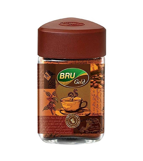 Bru Gold Pure Coffee - 100g Jar