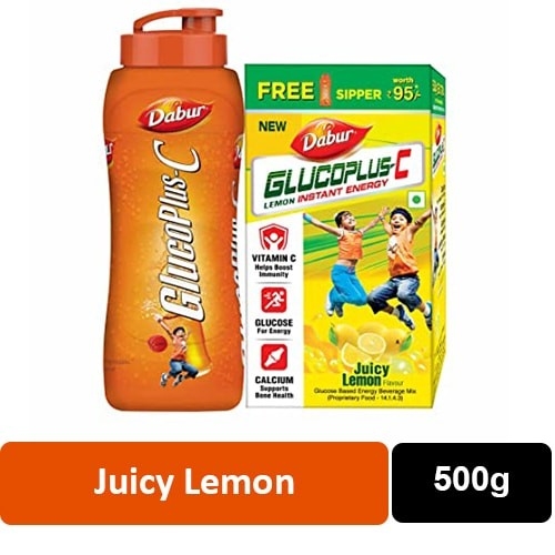 Dabur Glucoplus-C Juicy Lemon - 500g