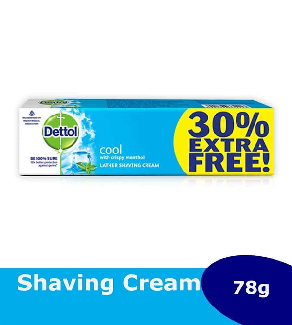 Dettol dettol cool lather shaving cream - 78g