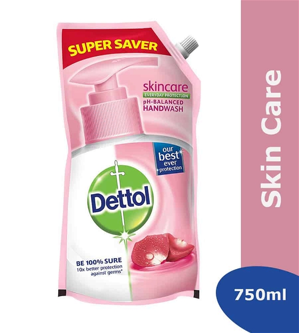 Dettol dettol skincare liquid handwash (750ml)