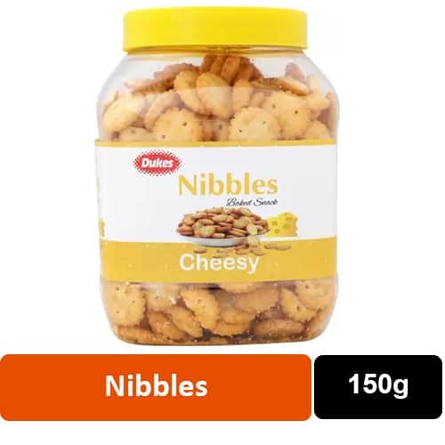Dukes Cheesy Nibbles Salted Biscuit - 150g