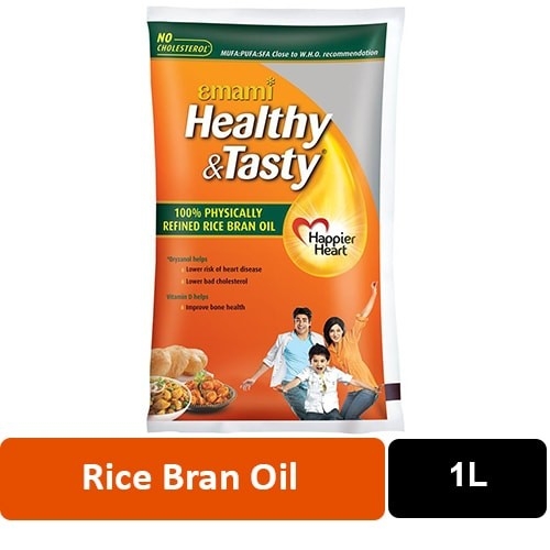Emami Healthy And Tasty Rice Bran Oil - 1L