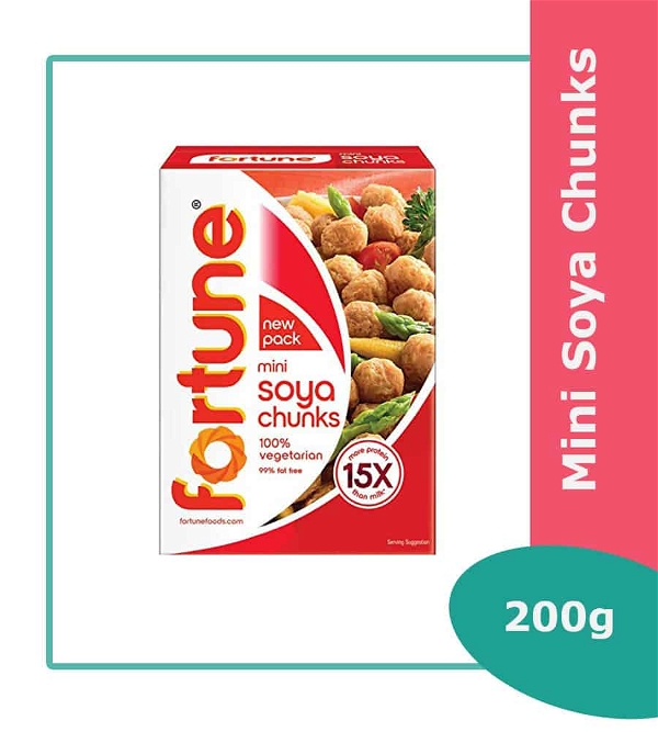 Fortune fortune mini soya chunks - 200g