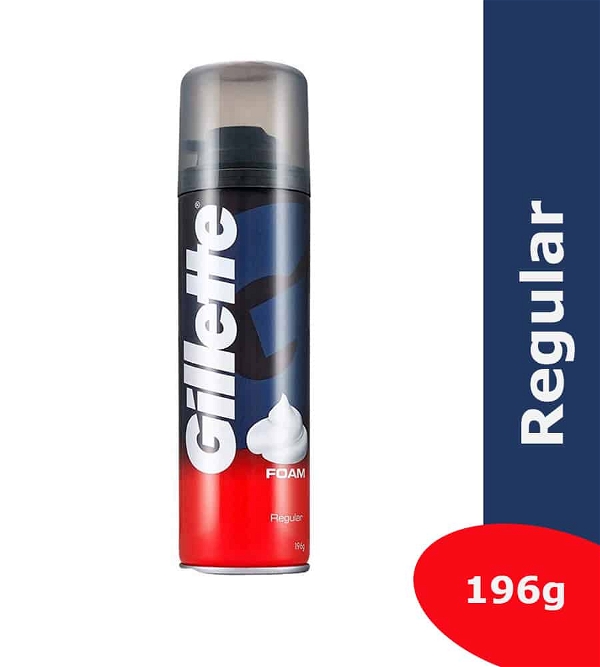 Gillette Foam (Regular) - 196g