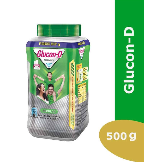 Glucon-D glucon-d instant energy health drink regular - 500g