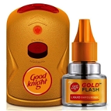 good knight gold flash combo pack(machine+refil) - 45ml