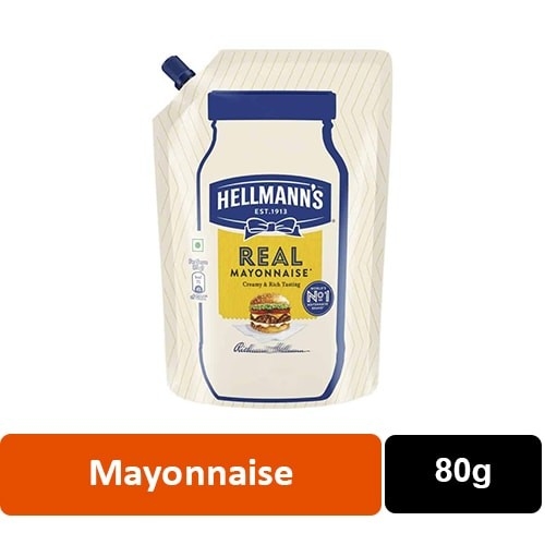 Hellmann's Real Mayonnaise - 80g