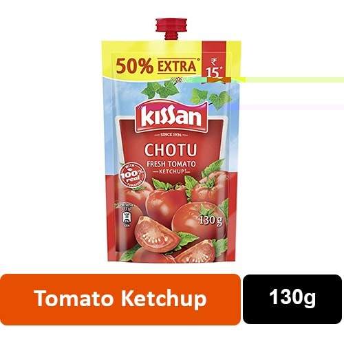 Kissan Chotu Tomato Ketchup - 130g