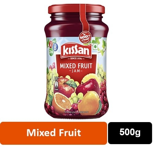 Kissan Mix Fruit Jam - 1 bottle