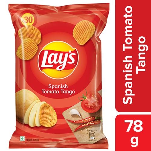 Lays Potato Chips - Spanish Tomato Tango Flavour - 78g