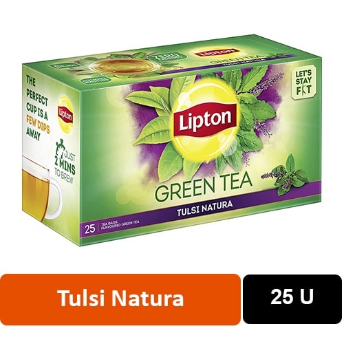 Lipton lipton green tea(tulsi natura) - 25 Bags