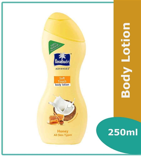 Parachute parachute advansed soft touch body lotion, with honey and coconut milk - 250ml