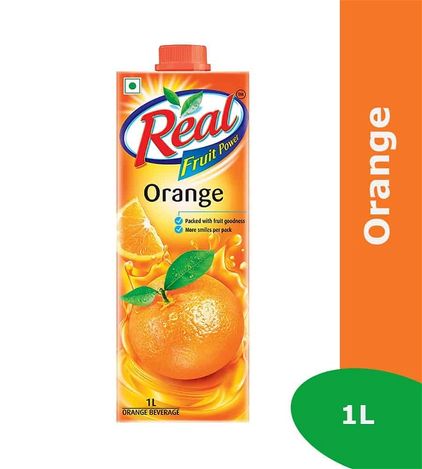 Real Fruit Power Juice(Orange) - 1L