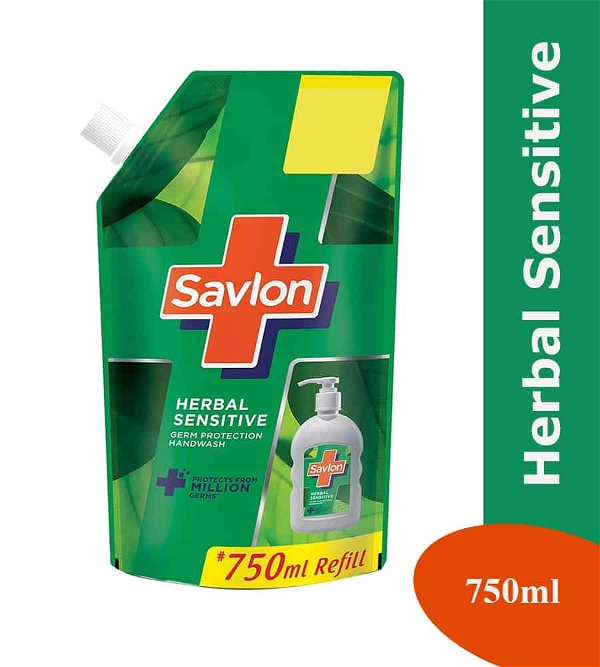 Savlon Herbal Sensitive Handwash (750ml)