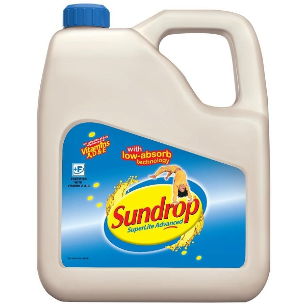 sundrop superlite advanced sunflower oil - 3 Ltr Jar