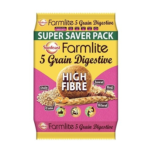 Sunfeast sunfeast farmlite digestive high fibre biscuit bag - 1kg
