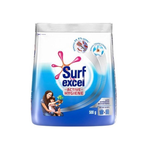 Surf Excel surf excel active hygiene detergent powder - 500g