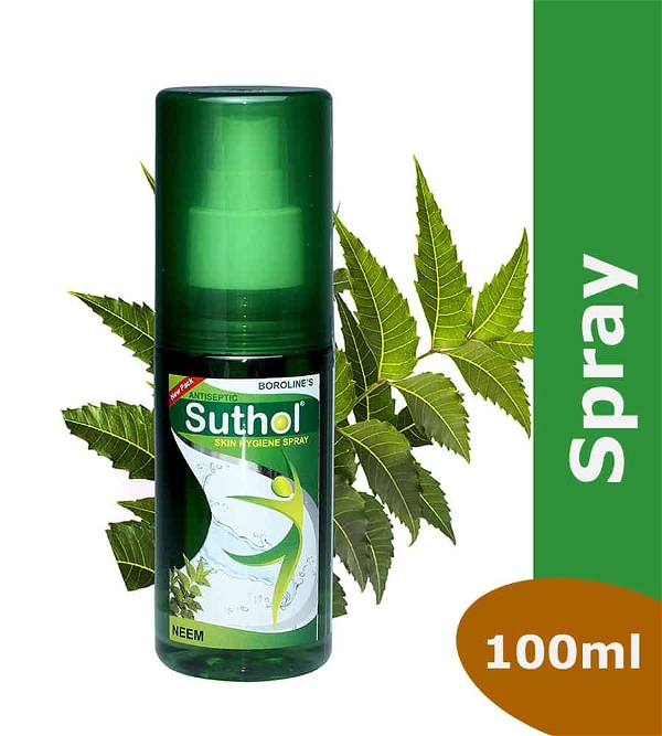 Suthol suthol antiseptic body hygiene spray - 100ml
