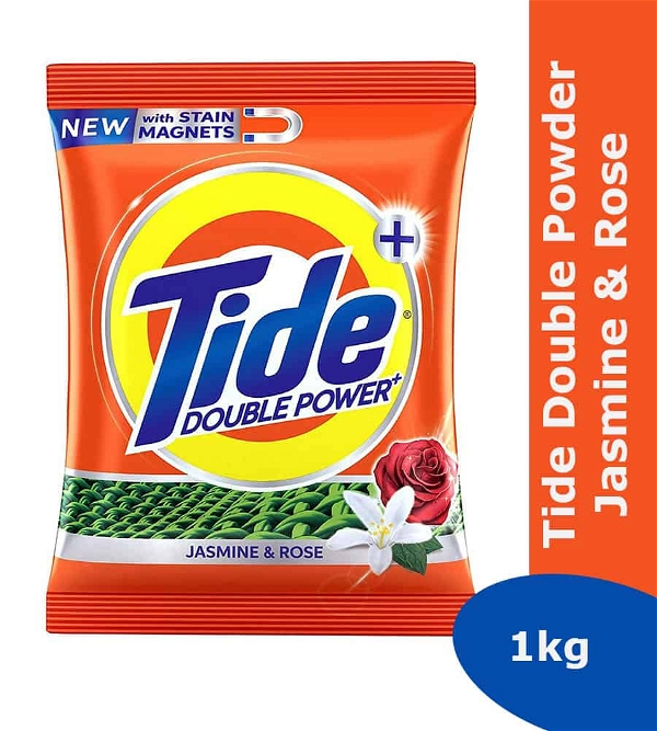 Tide Plus Detergent Powder - Jasmine & Rose - 1kg