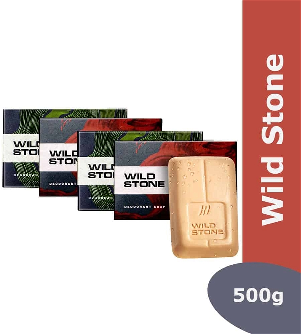 Wild Stone Combo Soap(B3G1F) - 125g x4pc