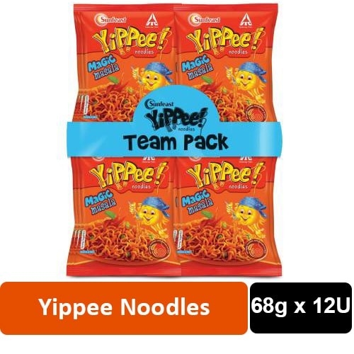 Yippee Noodles - 68g X 12U