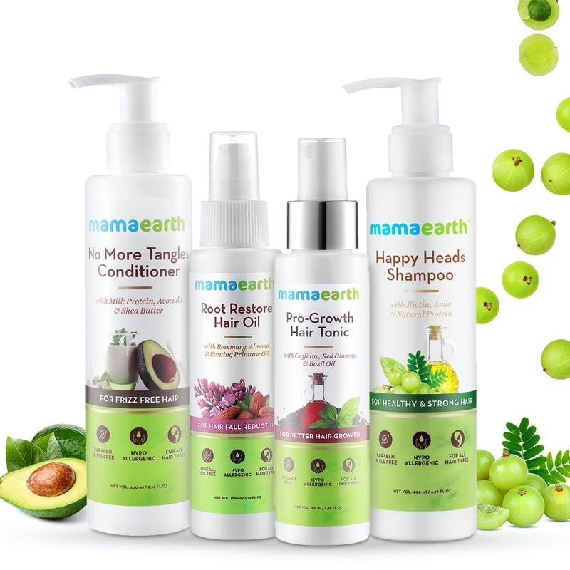 Mamaearth Anti Hair Fall Kit for complete hair care