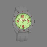 Zoop Glow Watch with White Dial & Plastic Strap