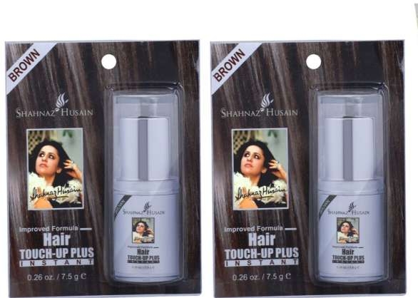 Shahnaz Husain Hair Touch-Up Plus (Brown)  (Pack of 2)