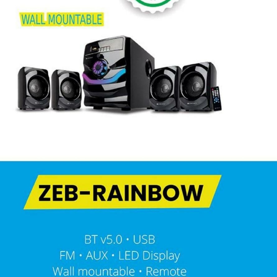 Zebronics 4.1 Rainbow Home Theater