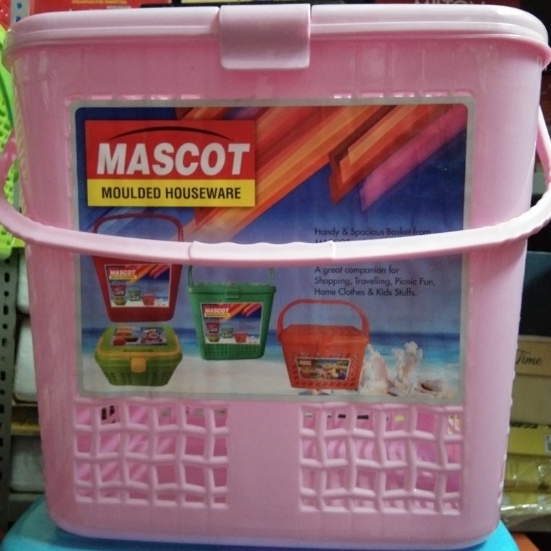 Mascot Plastic Basket - As Per Availability