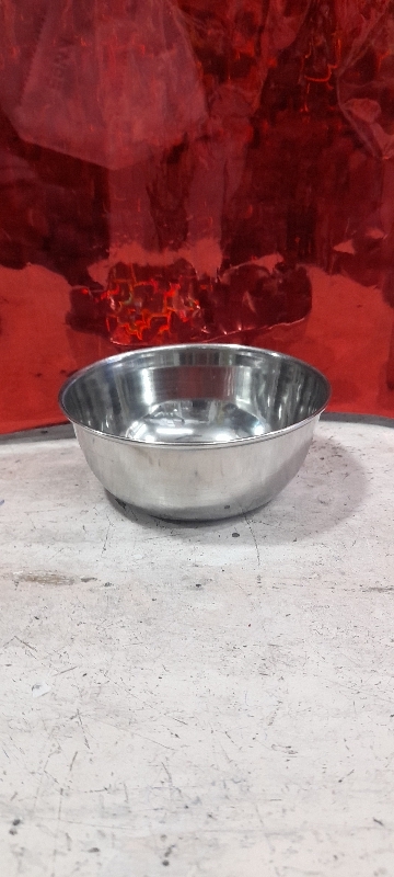 Steel Bowl/baati - Diameter 10.5 cm