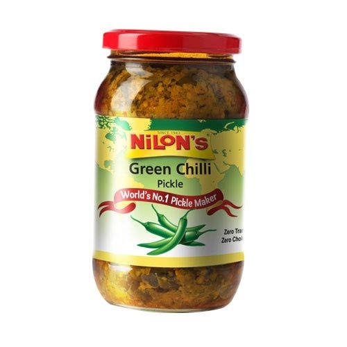 Nilons Green Chilli Achar (Pickle) - 180g