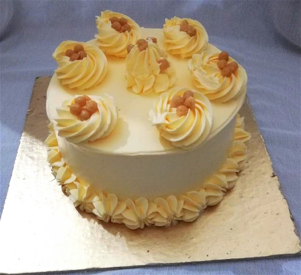 Plain Butterscotch Cake - 2 Pound