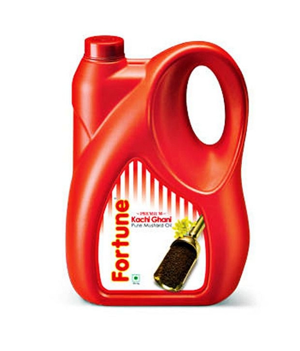 Fortune Kachi Ghani Mustard Oil - 5lt