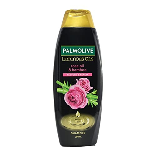 Shampoo  Palmolive Luminous Oil - 350ml, Rose Oil & Bamboo