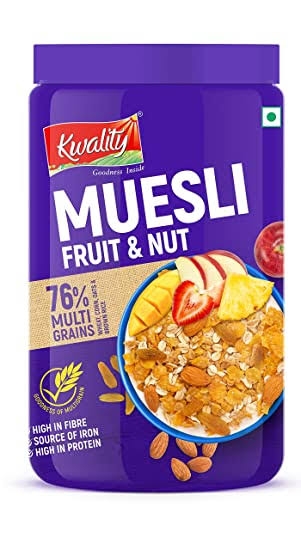 Kwality Muesli Fruit And Nut - 1kg