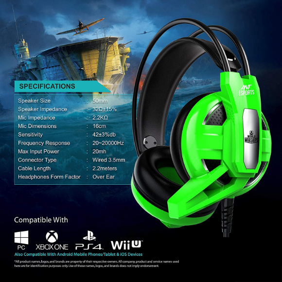 ant esports h520w gaming headphone