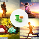 0659  UNBREAKABLE MAGIC CUP/FOLDING/POCKET GLASS FOR TRAVELLING (LOOSE PACK)