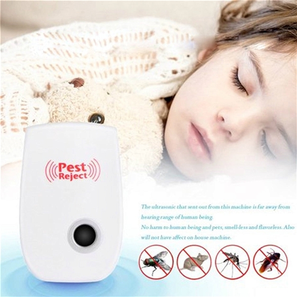 1260 ULTRASONIC PEST REPELLER TO REPEL RATS, COCKROACH, MOSQUITO, HOME PEST & RODENT