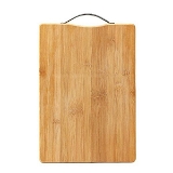 2395A NON-SLIP WOODEN BAMBOO CUTTING BOARD WITH ANTIBACTERIAL SURFACE