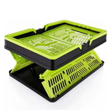 2303 FOLDING SHOPPING PORTABLE STORAGE BASKET